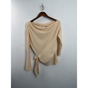 NWT ASTR the Label Off-Shoulder Tie Sweater Woman’s Size Large